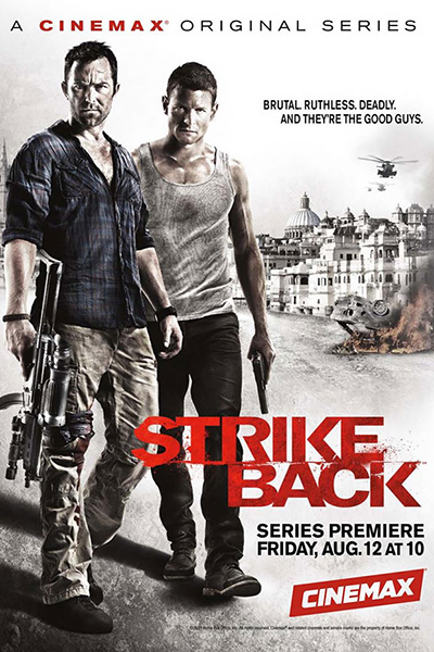 Strike Back poster. Blue Ice Pictures.