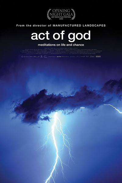 Act of God movie poster. Blue Ice Pictures.