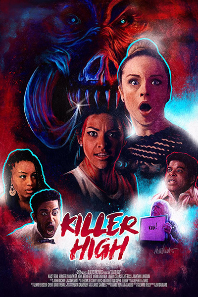 Killer High poster. Blue Ice Pictures.