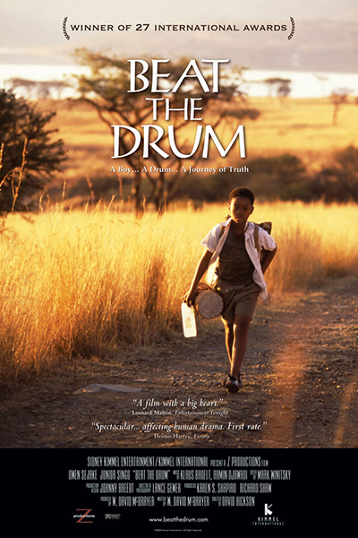 Beat the Drum movie poster. Blue Ice Pictures.