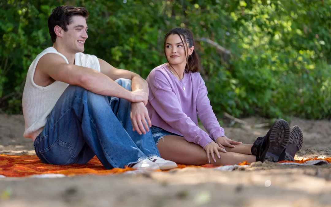 ‘Kissing Is the Easy Part’: Paris Berelc, Asher Angel credit Canadian director Fawzia Mirza for ‘killer’ movie